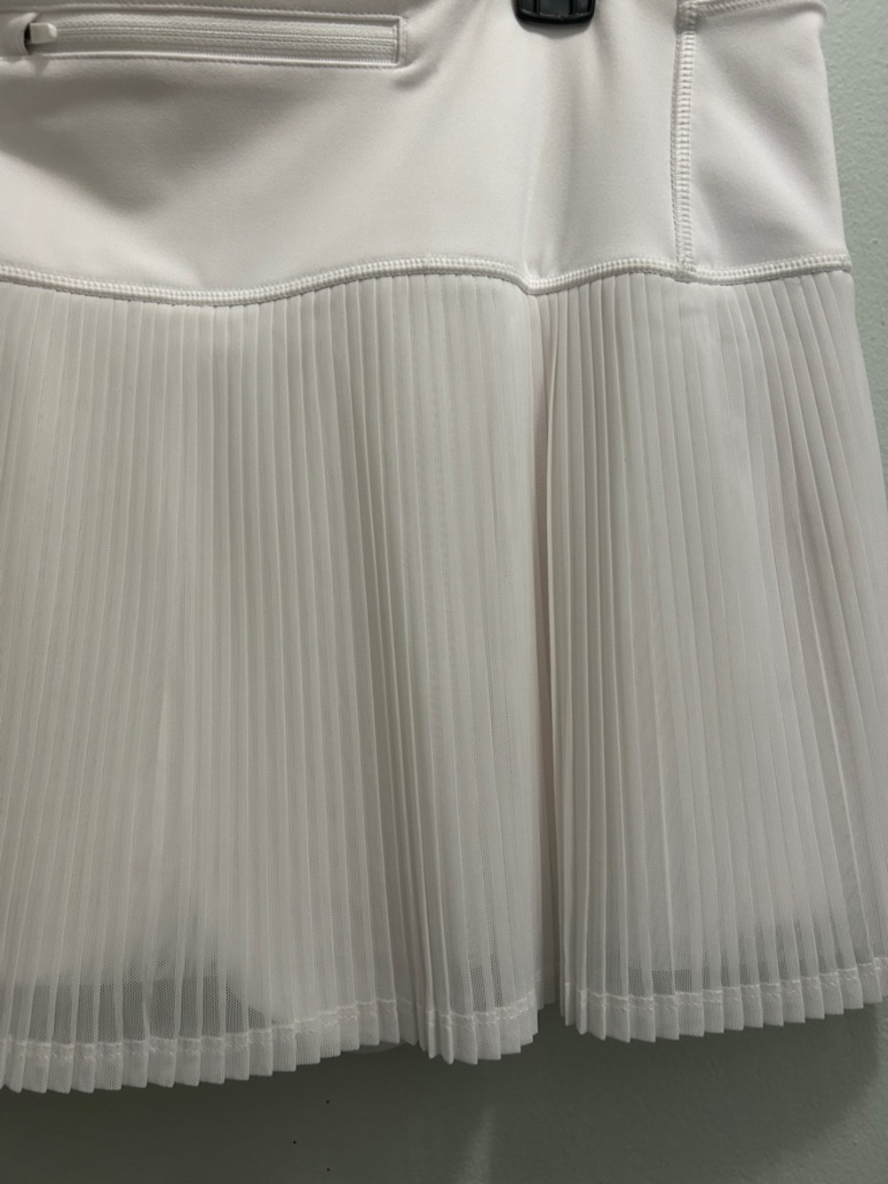 IBKULWhite Pleated Mini skort - Picture 6 of 10